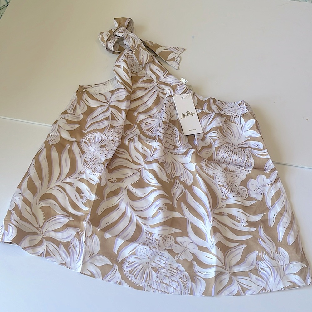 Lilly Pulitzer Bexler one shoulder top